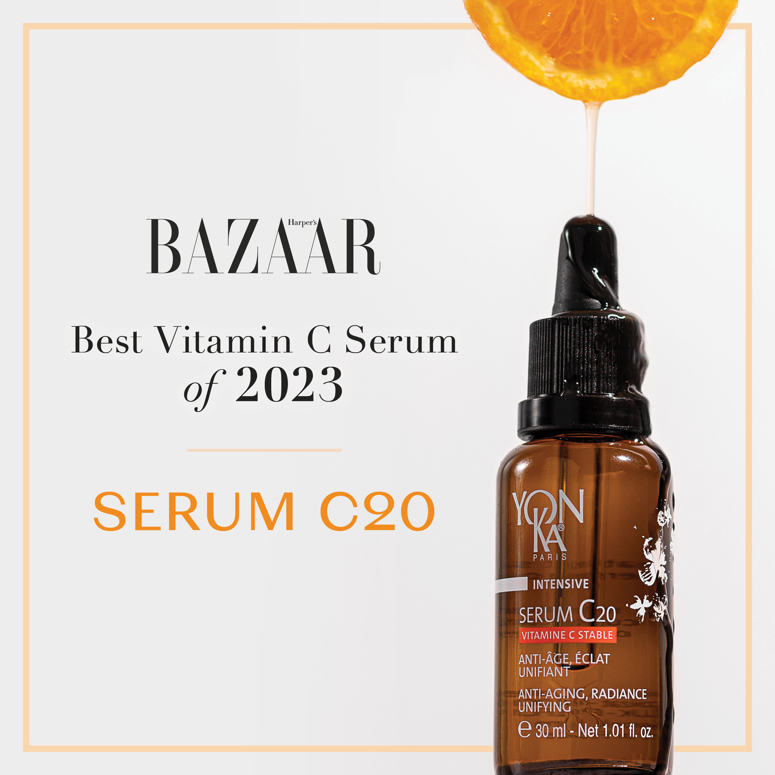 2023AWARD_BESTVITAMINCSERUM_SERUMC20_BAZAAR